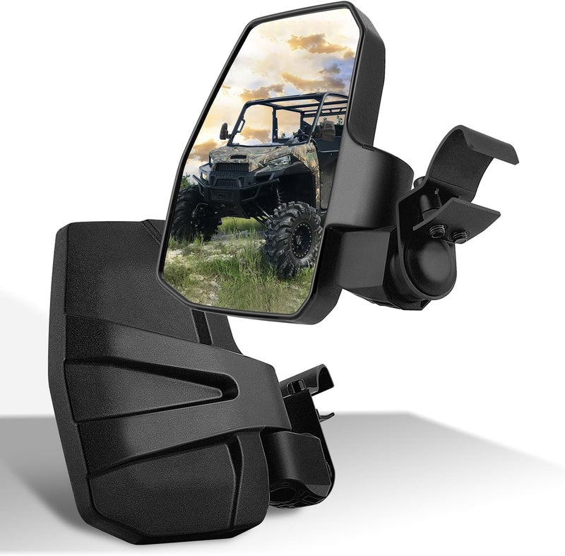 SHEJISI Ranger Side Mirrors,You No Longer Need to Adjust by Hand，Innovative Automatic Reset Function,New UTV Mirrors Compatible with Polaris Ranger General, Can Am Defender HD8 10, 2021-2025 Commander - Image 1